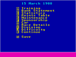 Screen from Banger Racer