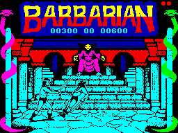 Screen from Barbarian: The Ultimate Warrior