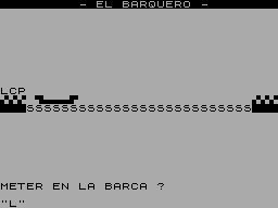 Screen from El Barquero
