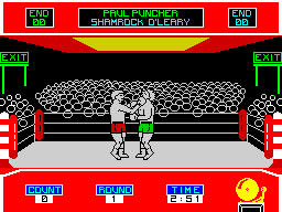 Screen from Barry McGuigan World Championship Boxing