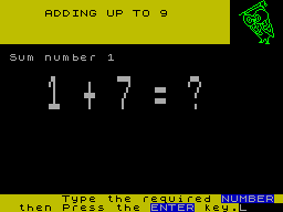 Screen from Basic Arithmetic