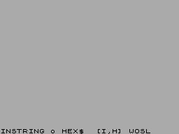 Screen from Basic CM