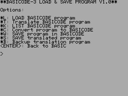 Screen from Basicode-3
