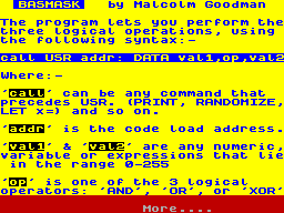 Screen from Basmask