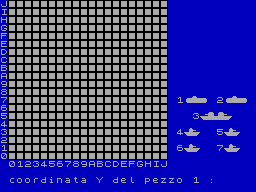 Screen from Battaglia Navale