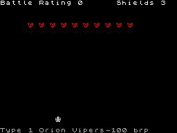 Screen from Battle Fleet Orion