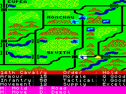 Screen from The Battle of the Bulge
