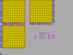 Screen from Battleships