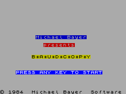 Screen from Baudcopy