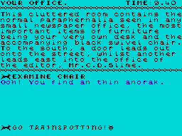 Screen from The Beast