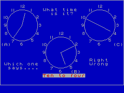 Screen from Beat the Clock