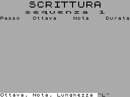 Screen from Beep Quencer