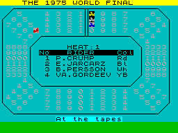 Screen from The Best of Speedway