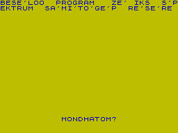 Screen from Beszed