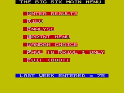 Screen from The Big Six