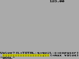 Screen from Big Totals