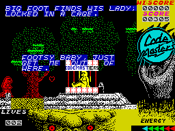 Screen from Bigfoot