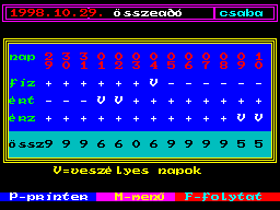 Screen from Bioritmus
