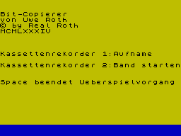 Screen from Bit Copy