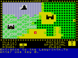 Screen from Black Crystal