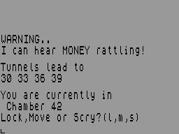 Screen from Black Dwarf's Lair