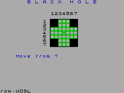 Screen from Black Hole