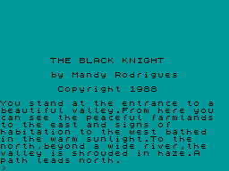 Screen from The Black Knight