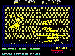 Screen from Black Lamp