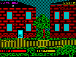 Screen from Black Man