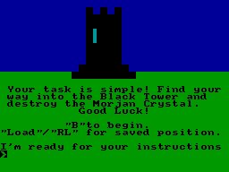 Screen from The Black Tower