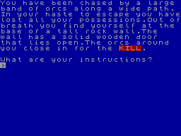 Screen from Blade the Warrior