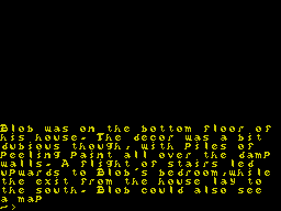 Screen from Blob Quest
