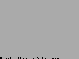 Screen from Block Deletion
