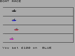 Screen from Boat Race