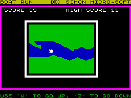 Screen from Boat Run