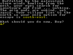 Screen from Bog of Brit + The Menagerie
