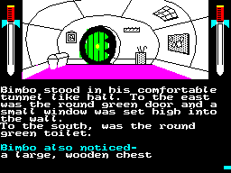 Screen from The Boggit