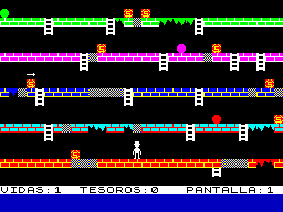 Screen from Las Bolas