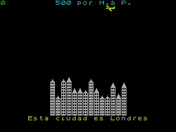 Screen from Bombardero