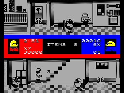 Screen from Bonanza Bros.