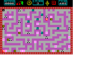Screen from Bonus Game or Dasher