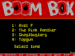Screen from Boom Box volume 1