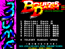 Screen from Boulder Dash 2 Classic Collection