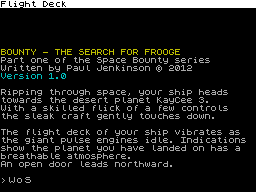 Screen from Bounty