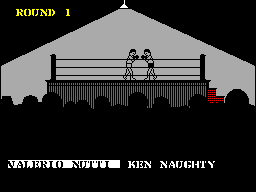 Screen from Boxing Manager