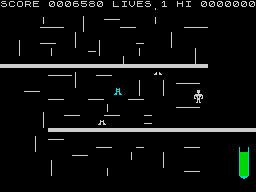 Screen from Brad Blasts the Galactic Barbarians