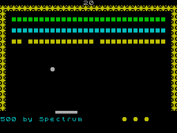 Screen from Breakout