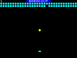 Screen from Breakout