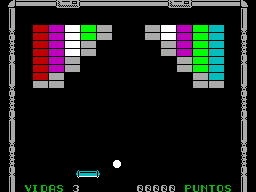 Screen from Brick Breaker