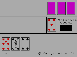 Screen from Briscola